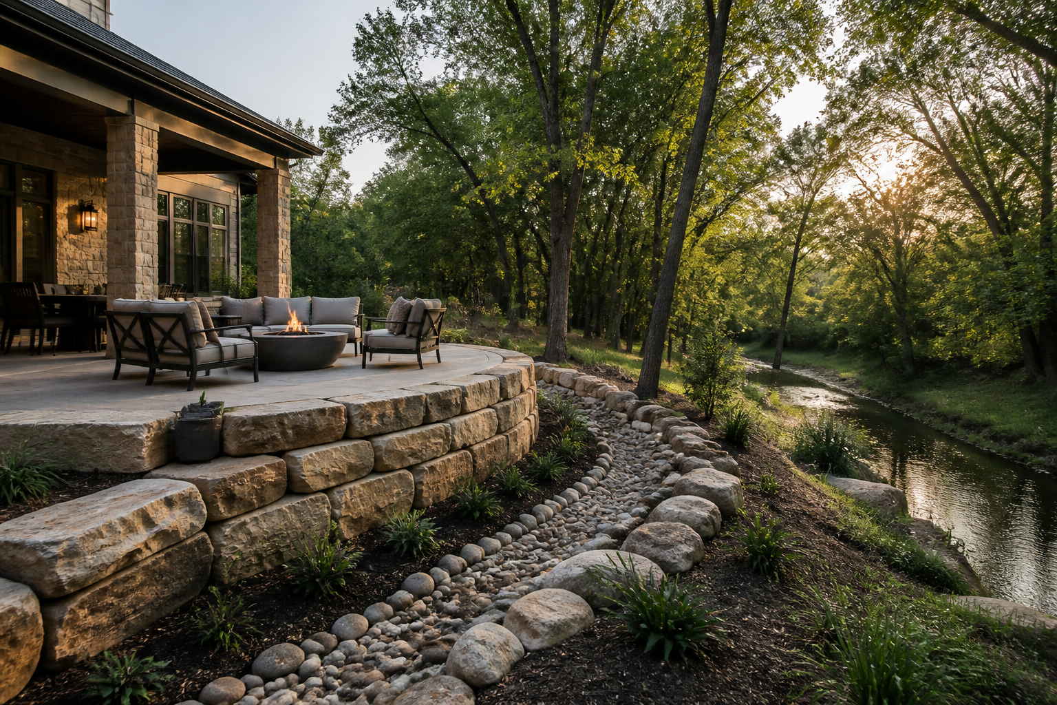 Masonry, landscaping, and construction in Bear Creek, Texas