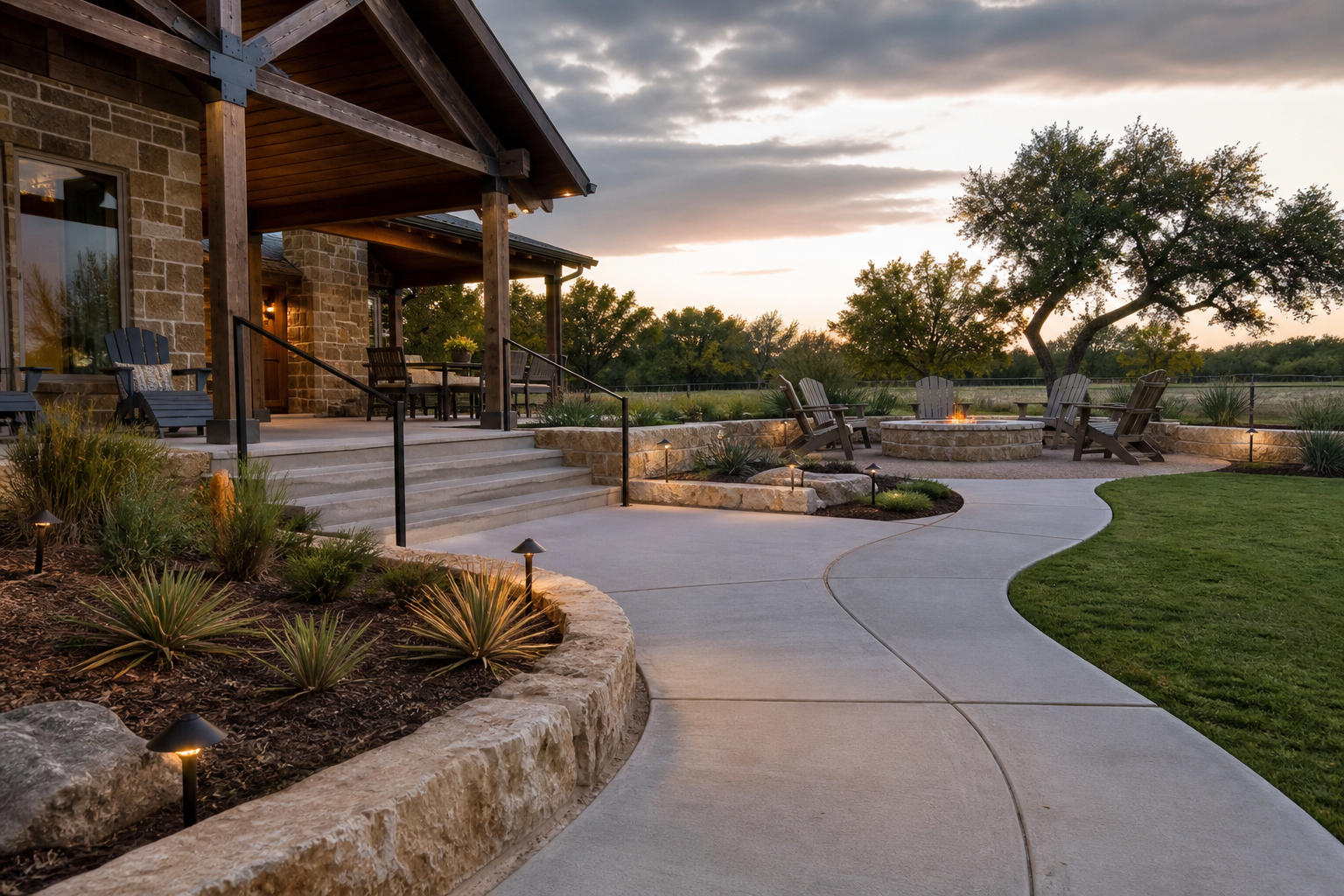 Masonry, landscaping, and construction in Creedmoor, Texas