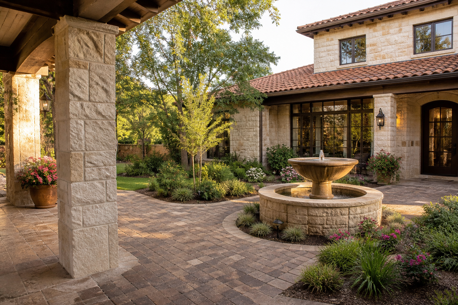 Albañilería, paisaje y construcción en Lakeway, Texas