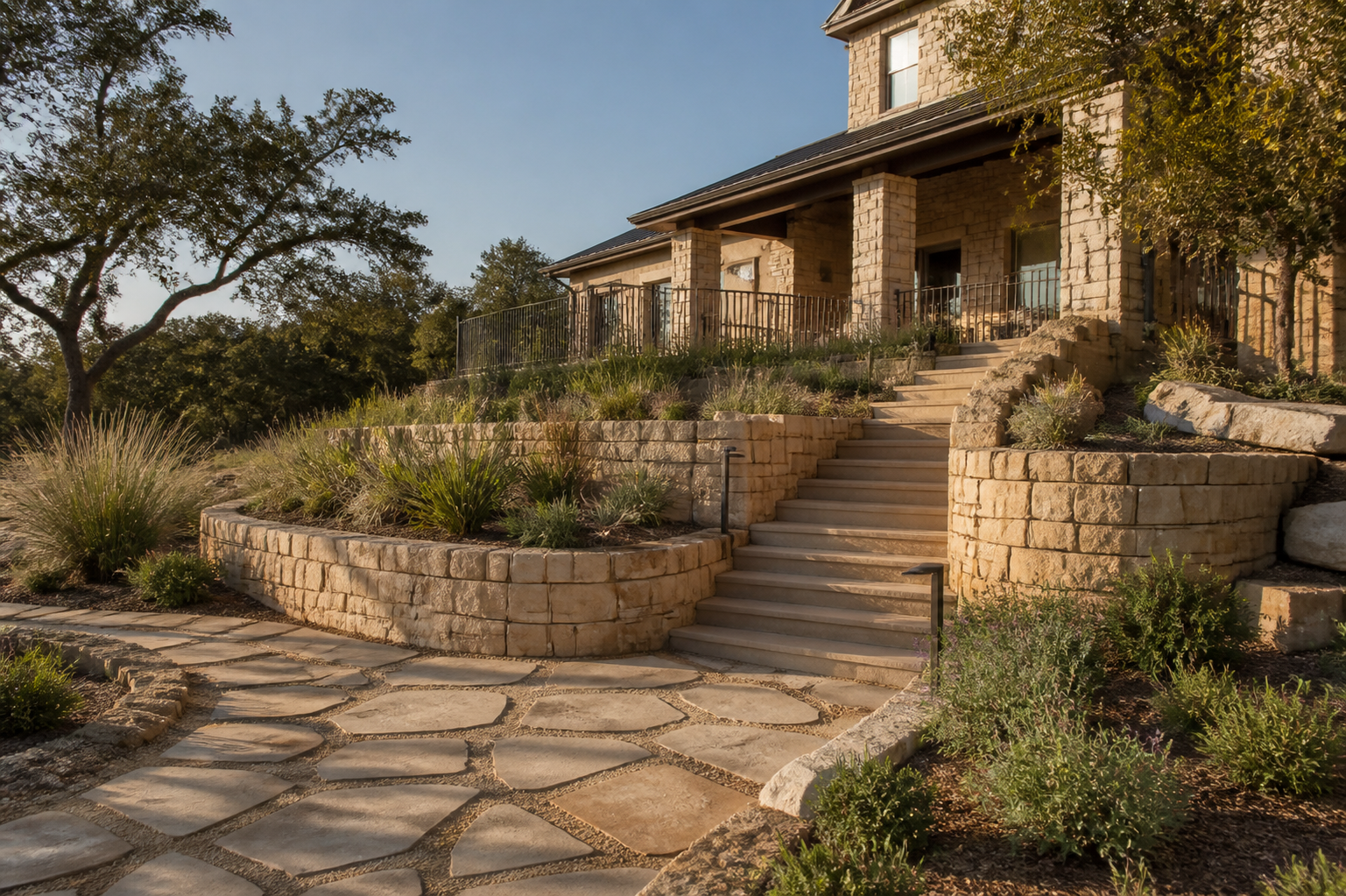 Masonry, landscaping, and construction in Liberty Hill, Texas