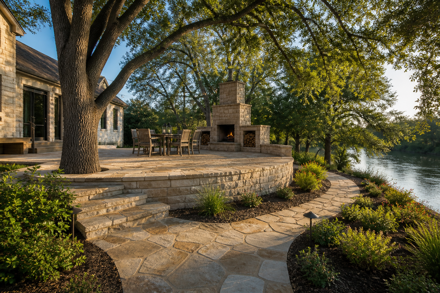 Masonry, landscaping, and construction in Smithville, Texas